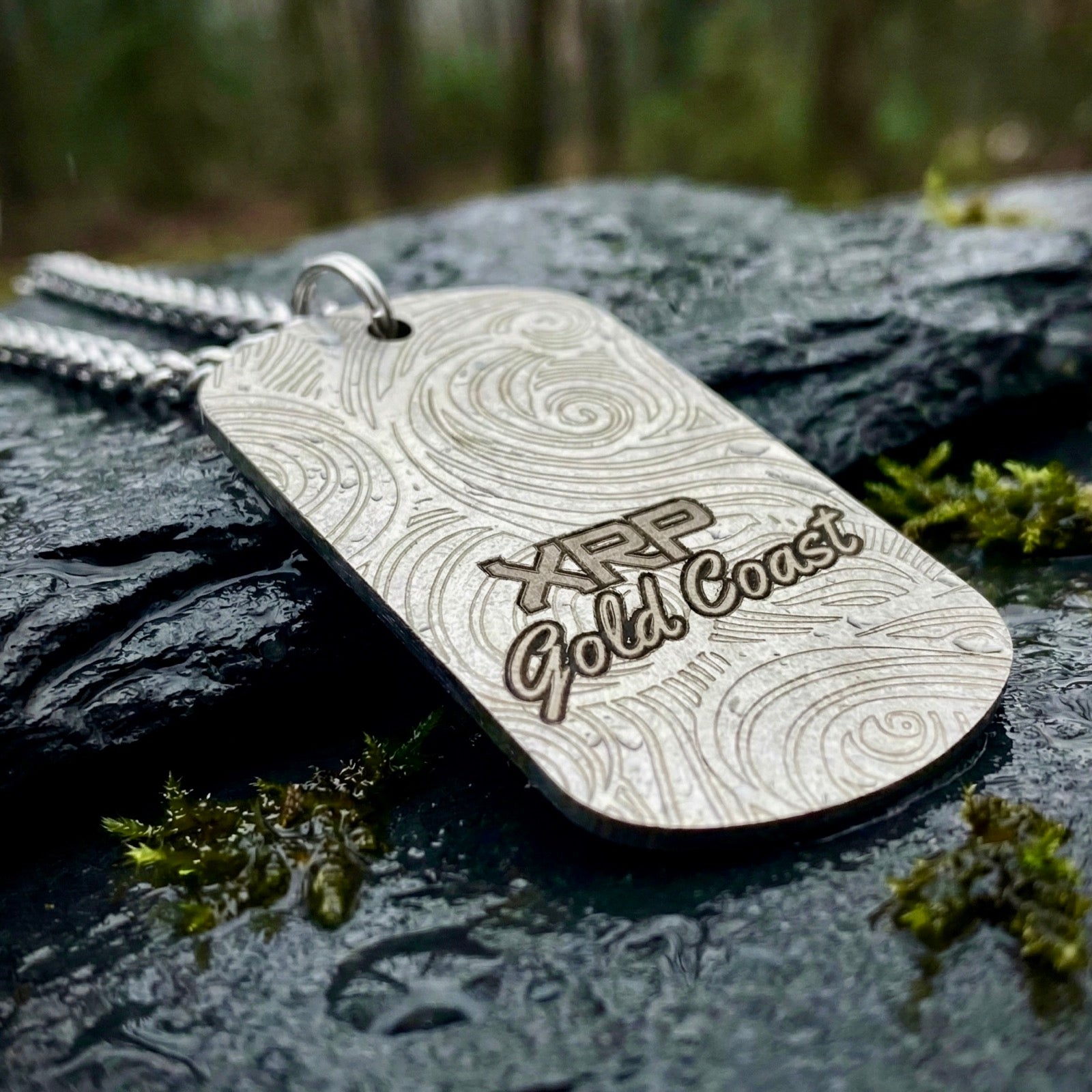 Engraved Titanium Dog Tag